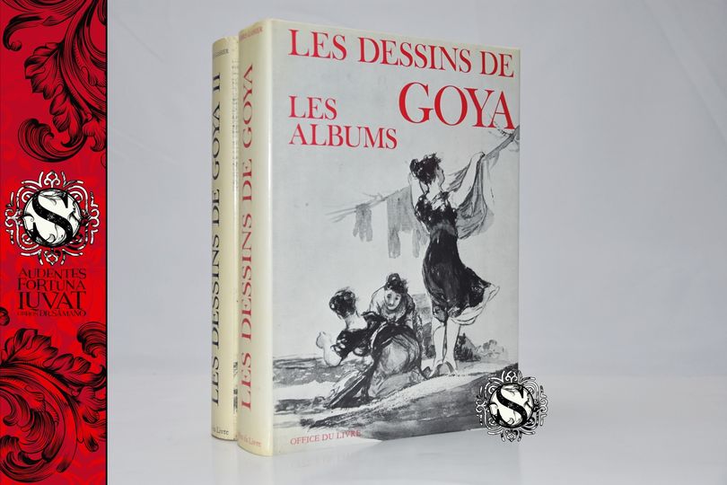 "Les Dessins de Goya" 2 volúmenes PIERRE GASSIER