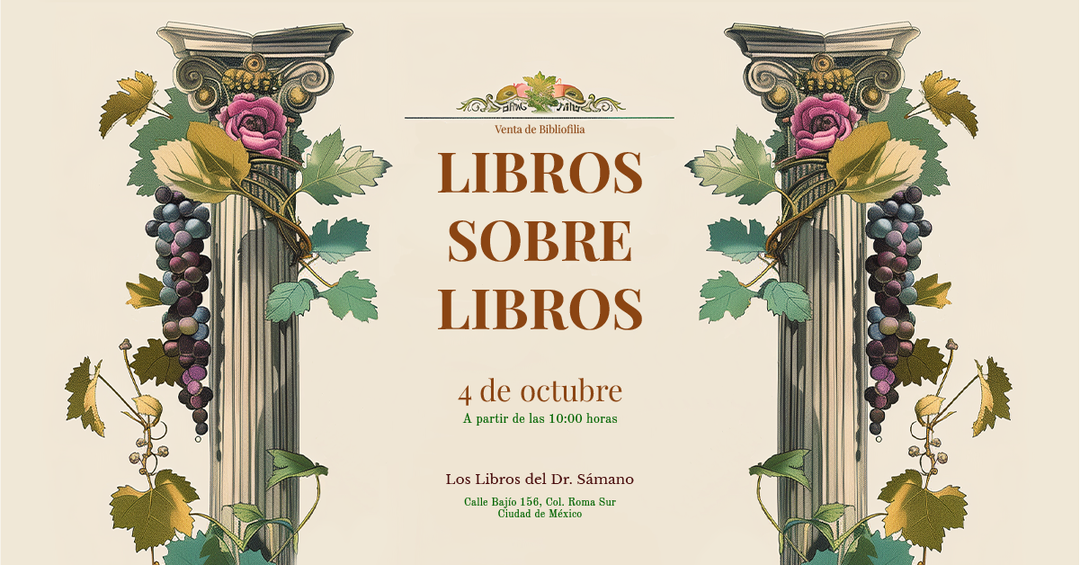 Libros sobre libros: Un evento imperdible para bibliófilos y coleccionistas