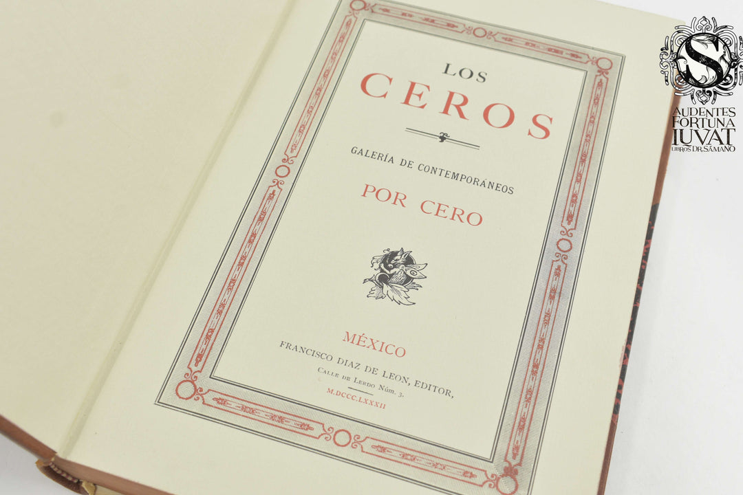 LOS CEROS - Cero (Vicente Rivas Palacio)