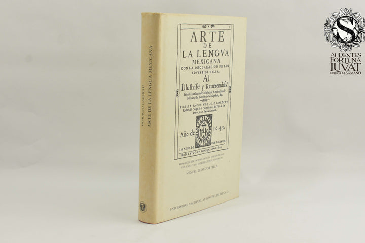 EL ARTE DE LA LENGUA MEXICANA -  Horacio Carochi