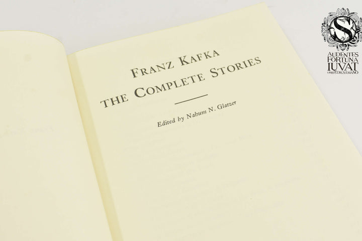 THE COMPLETE STORIES FRANZ KAFKA