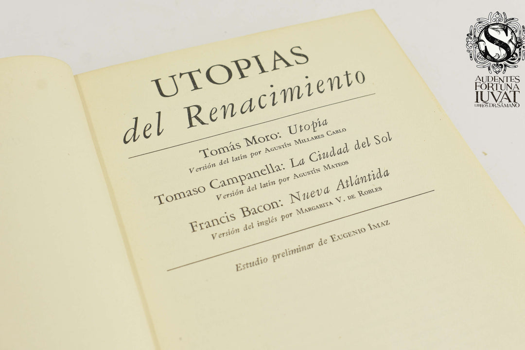 UTOPIAS DEL RENACIMIENTO - Varios