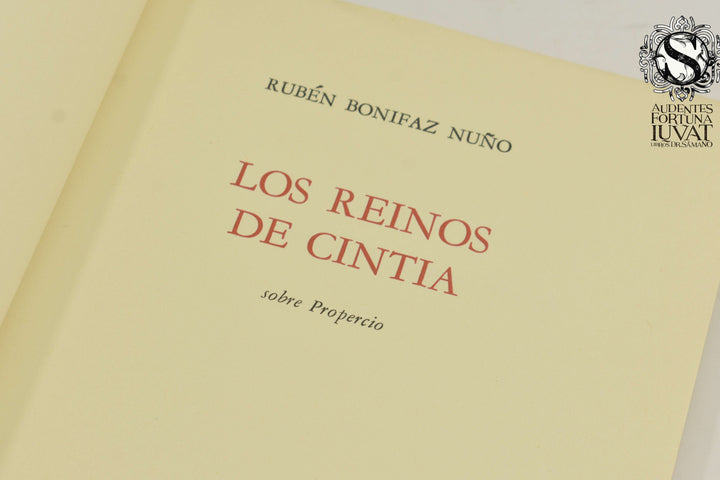 LOS REINOS DE CINTIA - Rubén Bonifaz Nuño