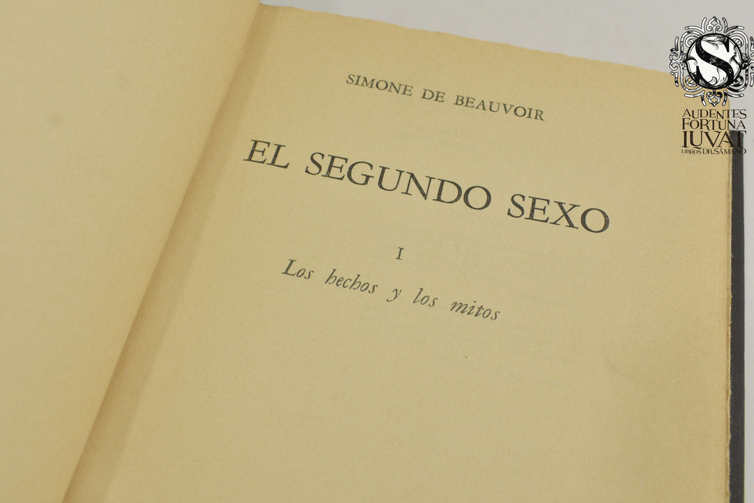 EL SEGUNDO SEXO -  Simone de Beauvoir