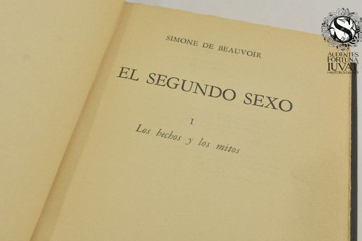 EL SEGUNDO SEXO -  Simone de Beauvoir