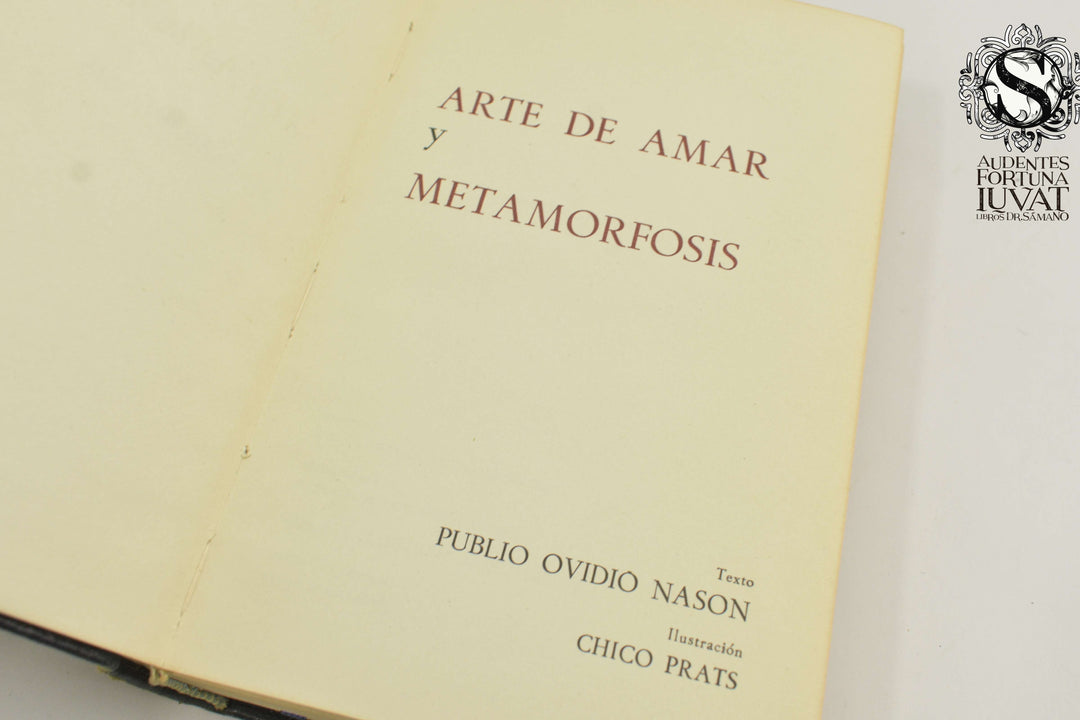 ARTE DE AMAR Y METAMORFOSIS - Publio Ovidio Nasson