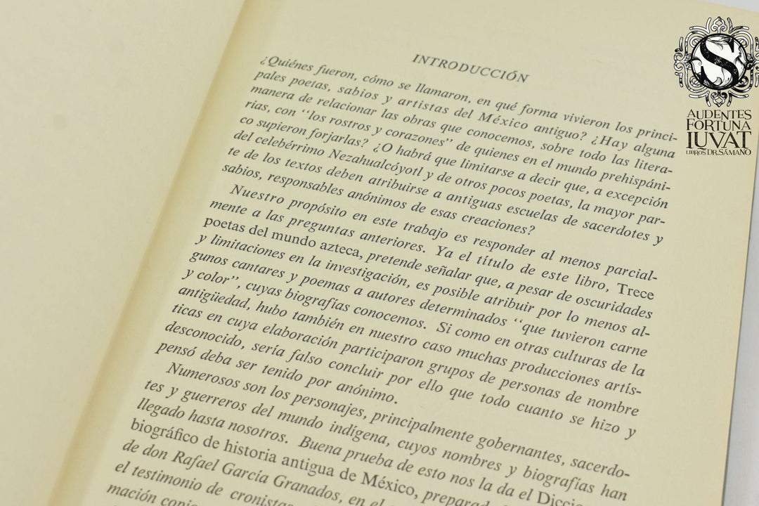 TRECE POETAS DEL MUNDO AZTECA - Miguel León-Portilla
