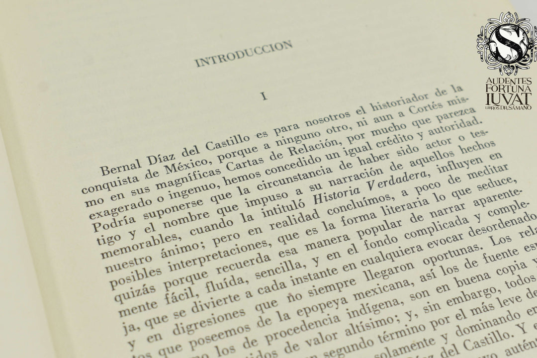 HISTORIA VERDADERA DE LA CONQUISTA DE LA NUEVA ESPAÑA - Bernal Díaz del Castillo