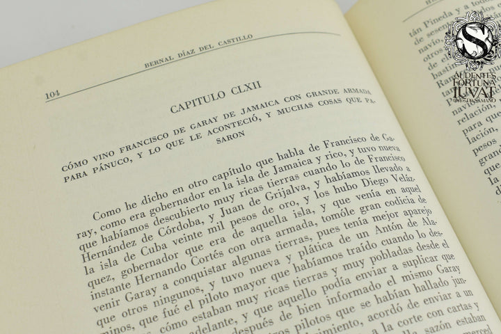 HISTORIA VERDADERA DE LA CONQUISTA DE LA NUEVA ESPAÑA - Bernal Díaz del Castillo