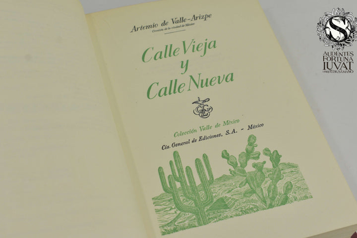 CALLE VIEJA Y CALLE NUEVA -  Artemio de Valle-Arizpe