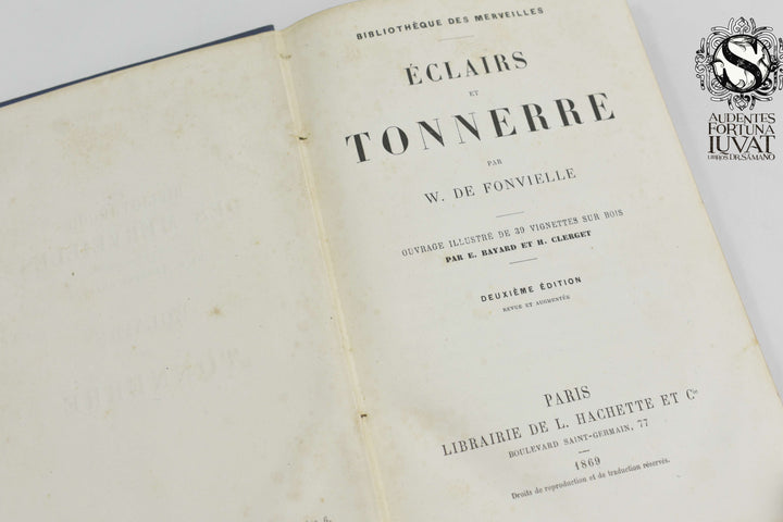 ECLAIRS ET TONNERRE - W. de Fonvielle