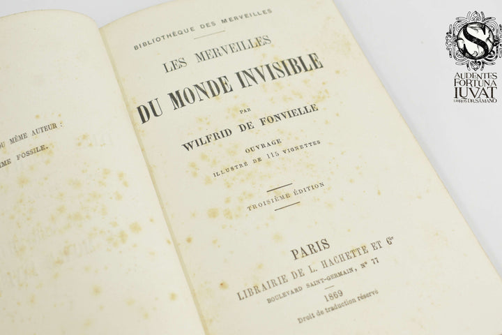 LES MERVEILLES DU MONDE INVISIBLE - Wilfrid de Fonvielle