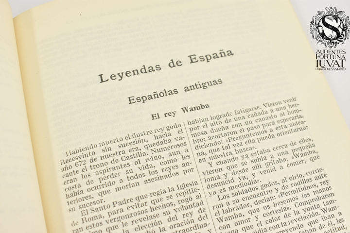 ANTOLOGÍA DE LEYENDAS DE LA LITERATURA UNIVERSAL - Selección V. García de Diego