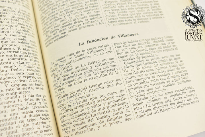 ANTOLOGÍA DE LEYENDAS DE LA LITERATURA UNIVERSAL - Selección V. García de Diego