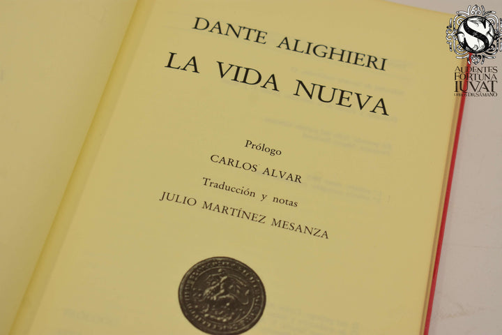 LA VIDA NUEVA - Dante Alighieri