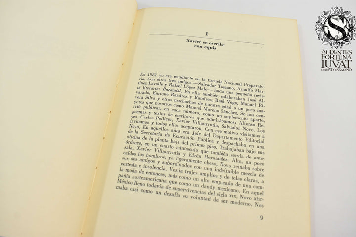 XAVIER VILLAURRUTIA EN PERSONA Y OBRA - Octavio Paz