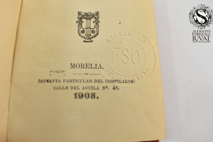 PARNASO ESPAÑOL Y MEXICANO -  Mariano de Jesús Torres