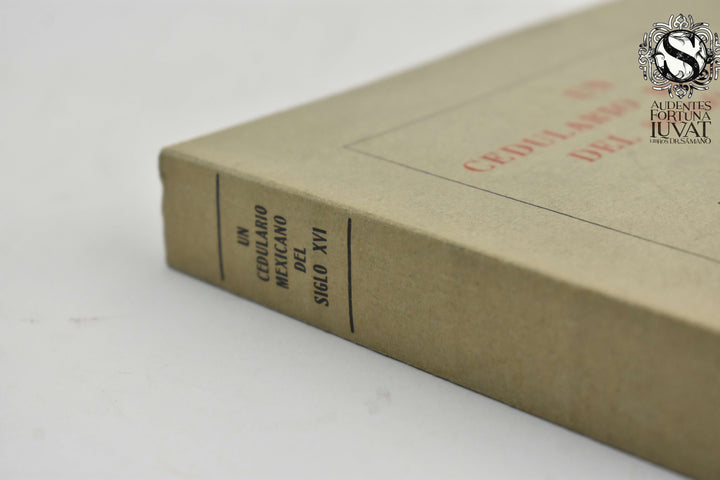 UN CEDULARIO MEXICANO DEL SIGLO XVI