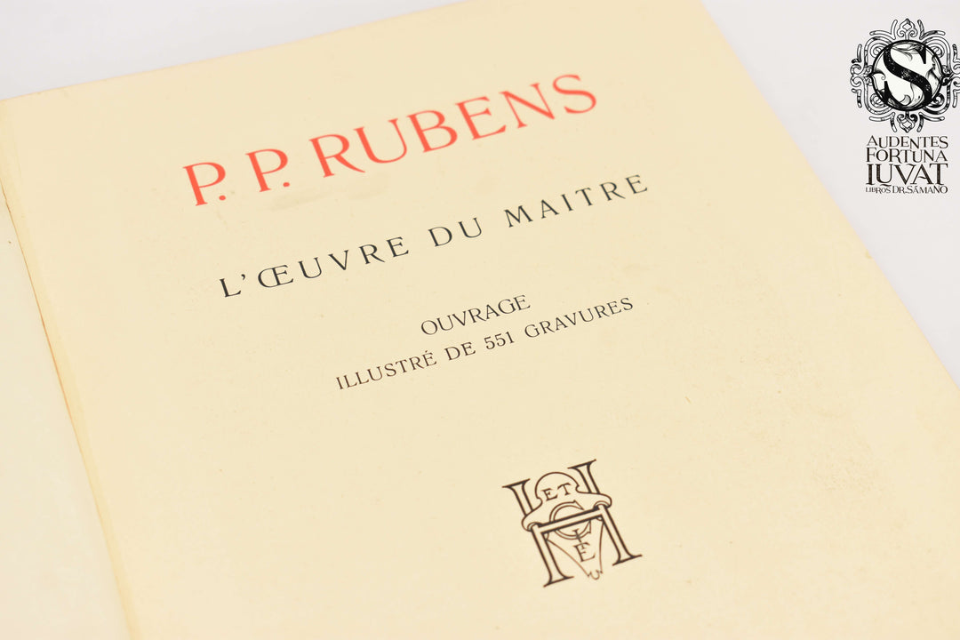 P.P. RUBENS L'ceuvre du Maitre