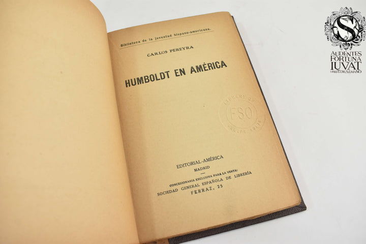 HUMBOLDT EN AMÉRICA - Carlos Pereyra