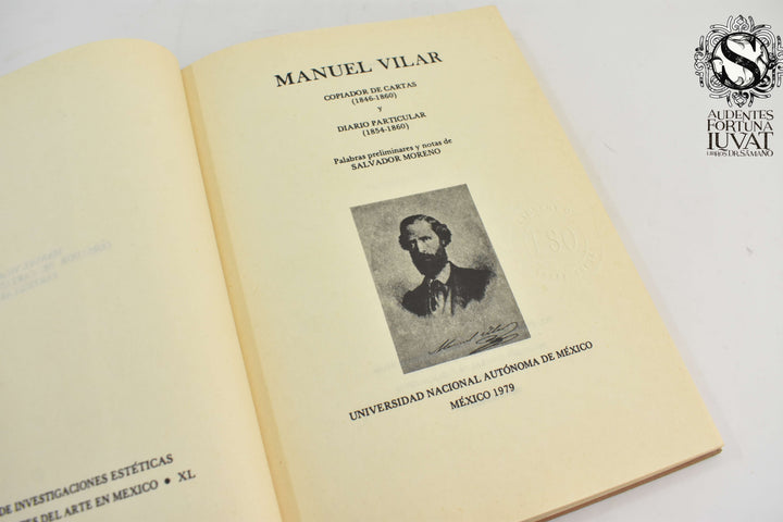 COPIADOR DE CARTAS Y DIARIO PARTICULAR - Manuel Vilar