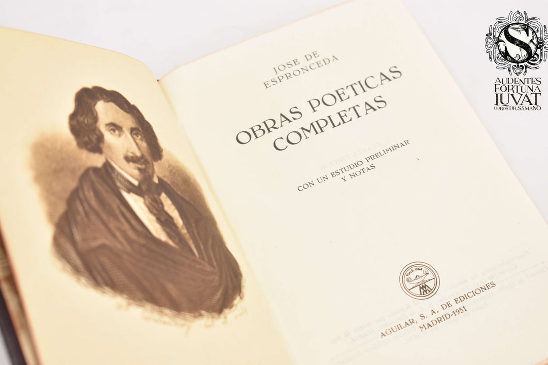 OBRAS POÉTICAS COMPLETAS - José de Espronceda
