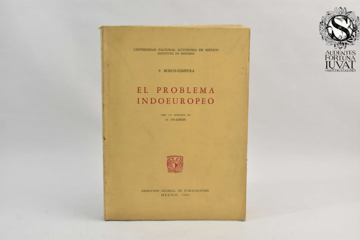 EL PROBLEMA INDOEUROPEO - B. Bosch-Gimpera