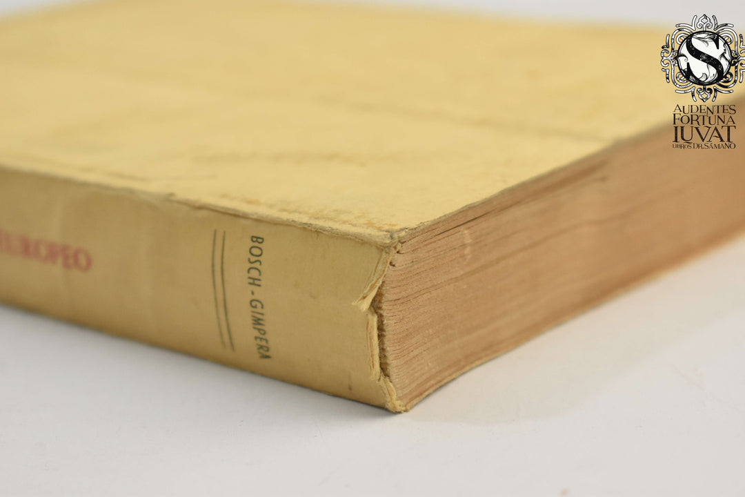 EL PROBLEMA INDOEUROPEO - B. Bosch-Gimpera