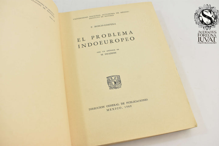 EL PROBLEMA INDOEUROPEO - B. Bosch-Gimpera