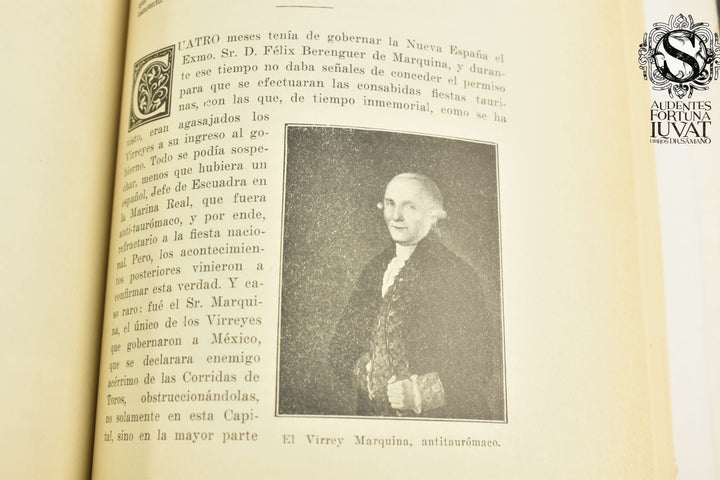 HISTORIA DEL TOREO EN MÉXICO -  Nicolás Rangel