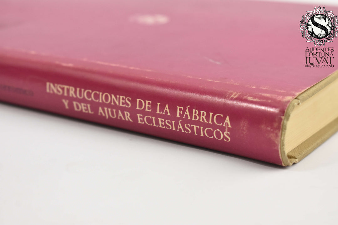 INSTRUCCIONES DE LA FÁBRICA Y DEL AJUAR ECLESIÁSTICOS - Carlos Barromeo
