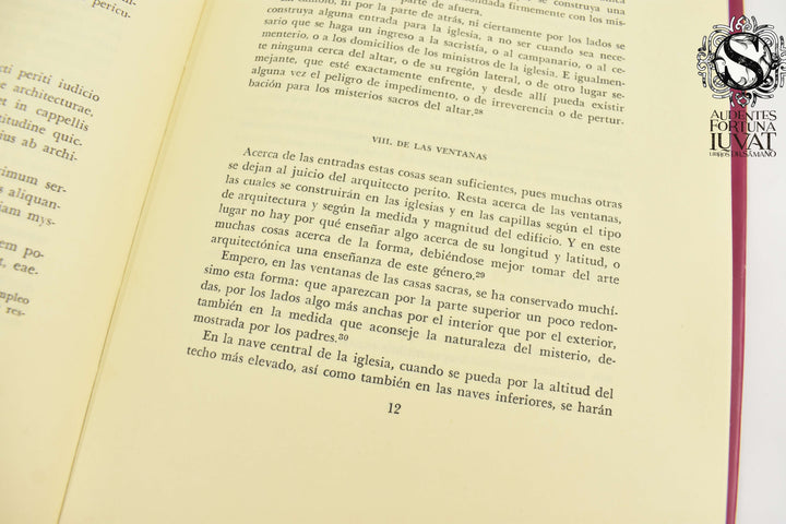 INSTRUCCIONES DE LA FÁBRICA Y DEL AJUAR ECLESIÁSTICOS - Carlos Barromeo