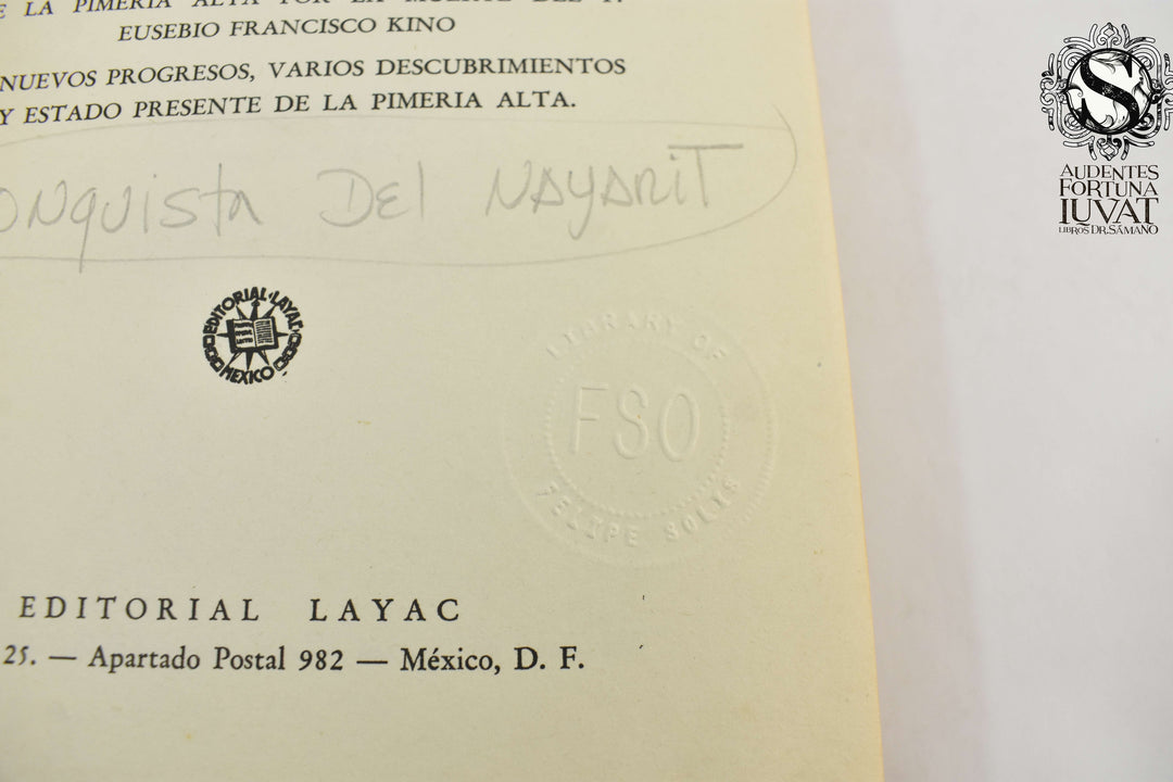 MARAVILLOSA REDUCCIÓN Y CONQUISTA DE LA PROVINCIA DE S. JOSEPH DEL GRAN NAYAR