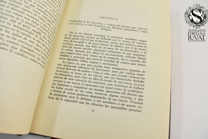 MARAVILLOSA REDUCCIÓN Y CONQUISTA DE LA PROVINCIA DE S. JOSEPH DEL GRAN NAYAR