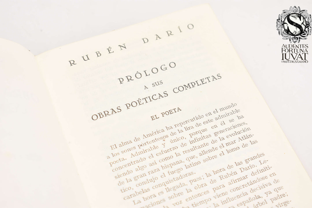 OBRAS POÉTICAS COMPLETAS - Rubén Darío