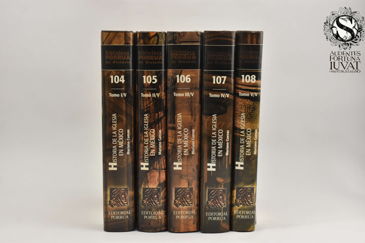 HISTORIA DE LA IGLESIA EN MÉXICO - P. Mariano Cuevas S.J.