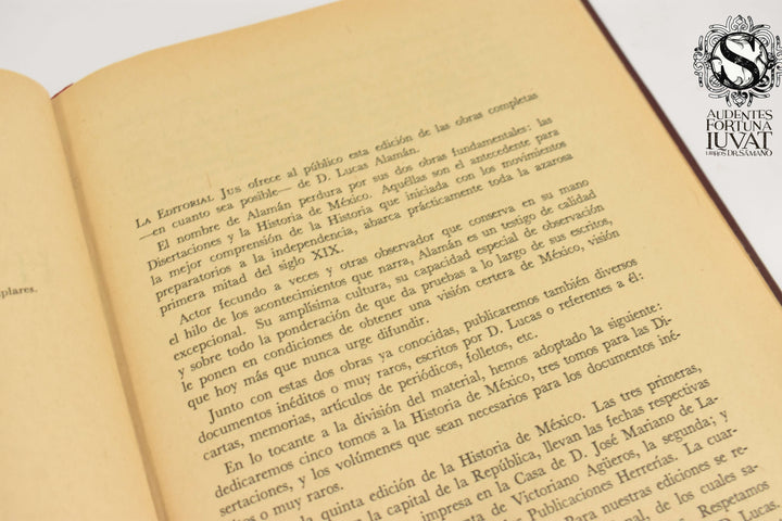 Historia de México - D. LUCAS ALAMÁN