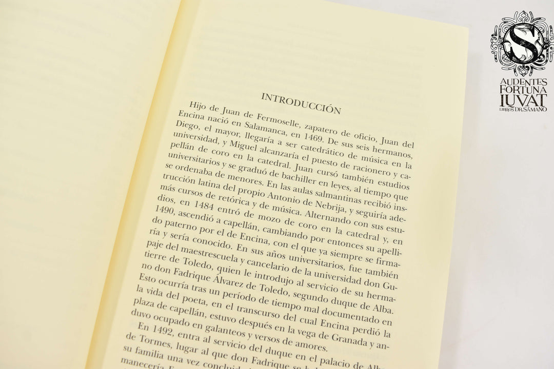 OBRAS COMPLETAS - Juan del Encina