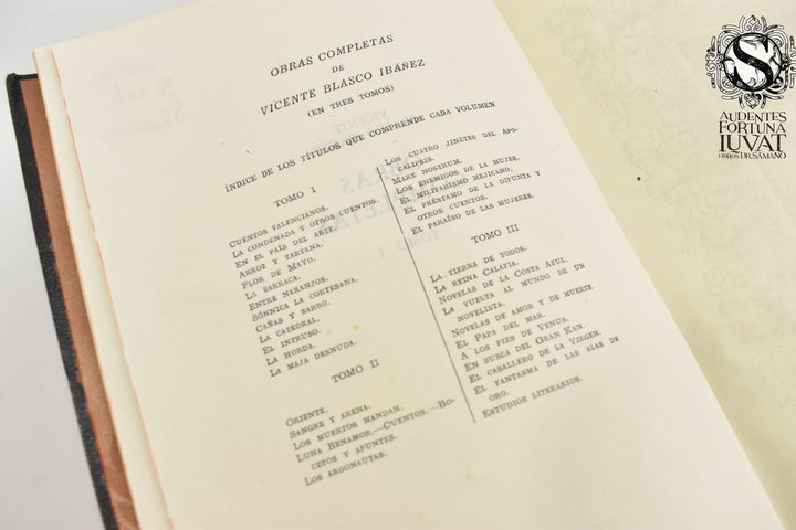 Obras Completas - V. BLASCO IBAÑEZ