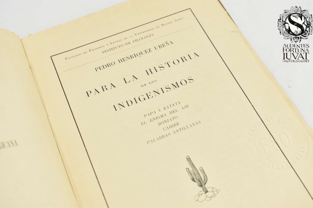 PARA LA HISTORIA DE LOS INDIGENISMOS -  Pedro Henríquez Ureña