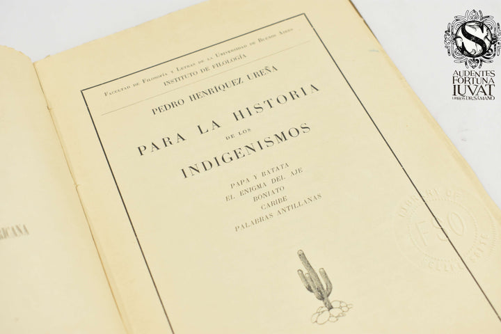 PARA LA HISTORIA DE LOS INDIGENISMOS -  Pedro Henríquez Ureña