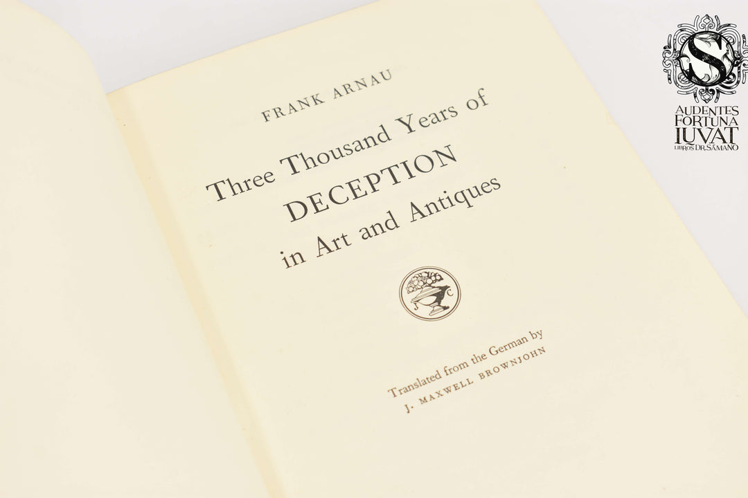 3000 YEARS OF DECEPTION - Frank Arnau