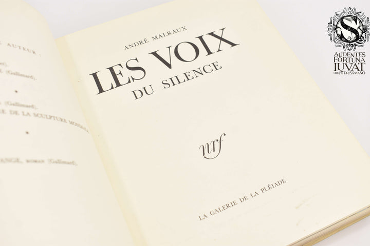 LES VOIX DU SILENCE - André Malraux