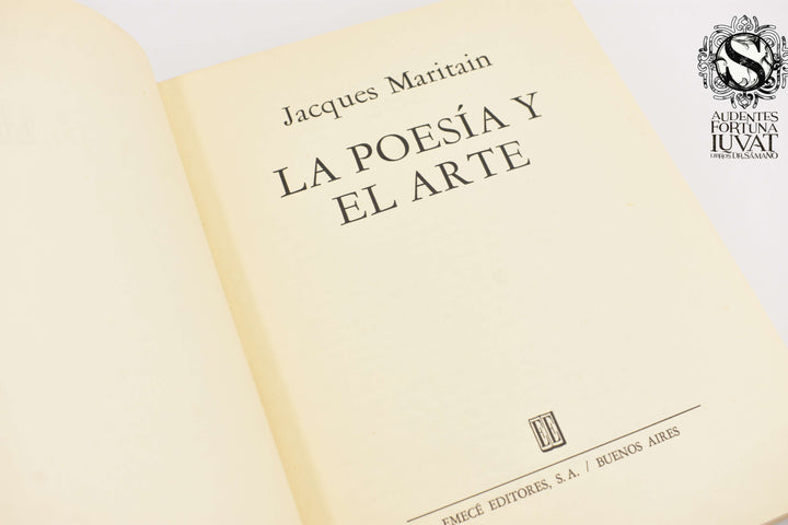 LA POESÍA Y EL ARTE - Jacques Maritain