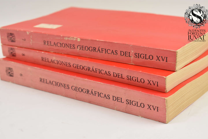 RELACIONES GEOGRÁFICAS DEL SIGLO XVI: MÉXICO - Edición de René Acuña