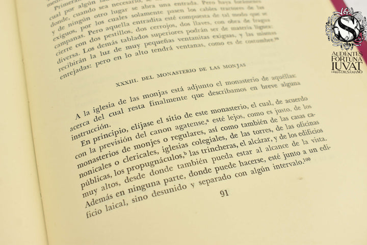 INSTRUCCIONES DE LA FÁBRICA Y DEL AJUAR ECLESIÁSTICOS - Carlos Barromeo