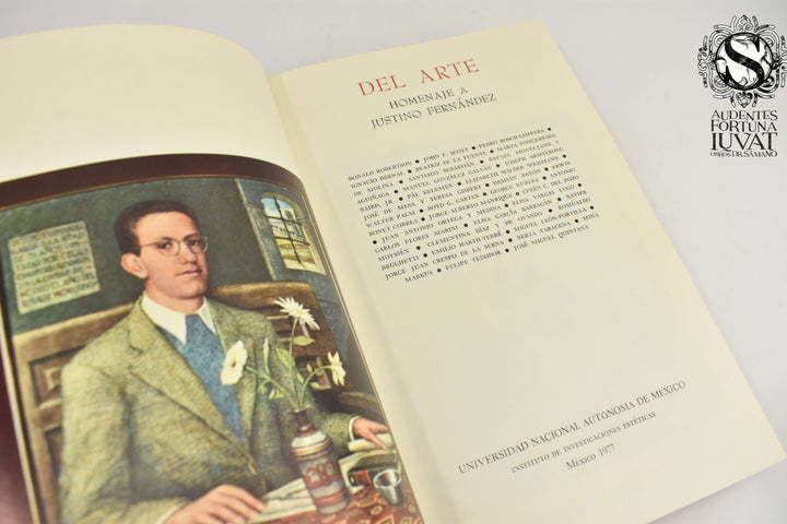 DEL ARTE HOMENAJE A JUSTINO FERNÁNDEZ - Varios