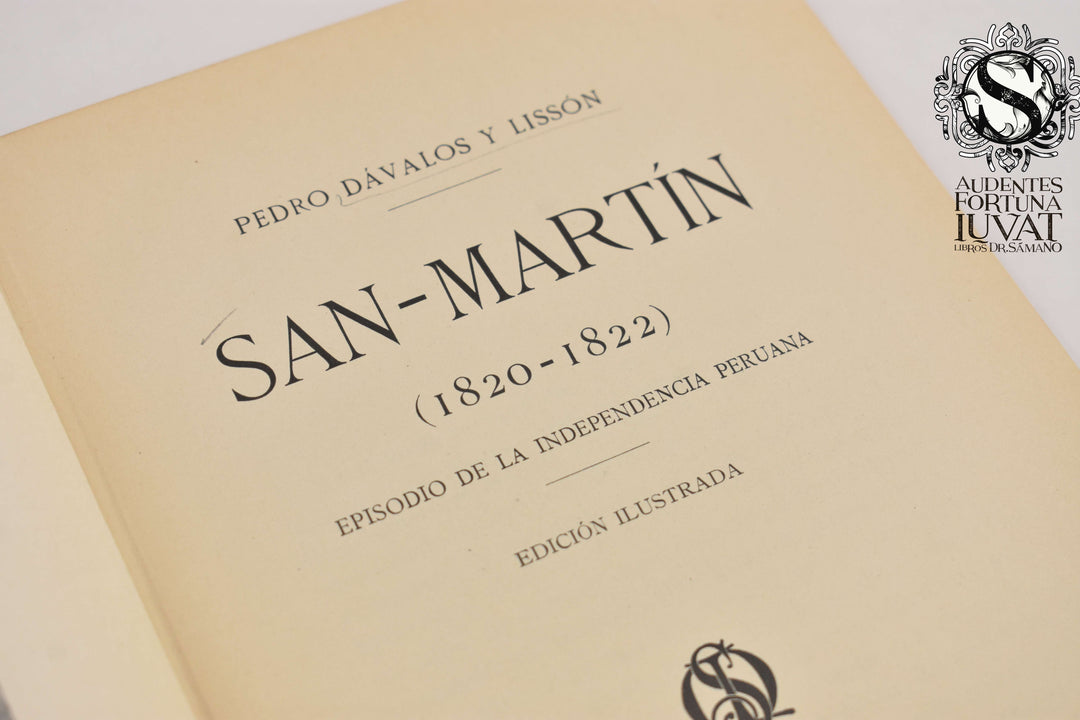 SAN MARTÍN - Pedro Dávalos y Lissón