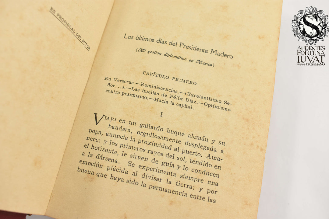 LOS ÚLTIMOS DÍAS DEL PRESIDENTE MADERO -  M. Márque Sterling