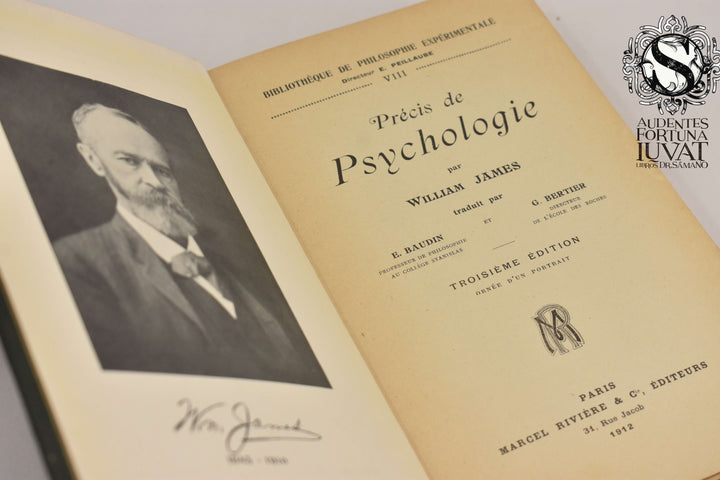PRECIS DE PSYCHOLOGIE - William James